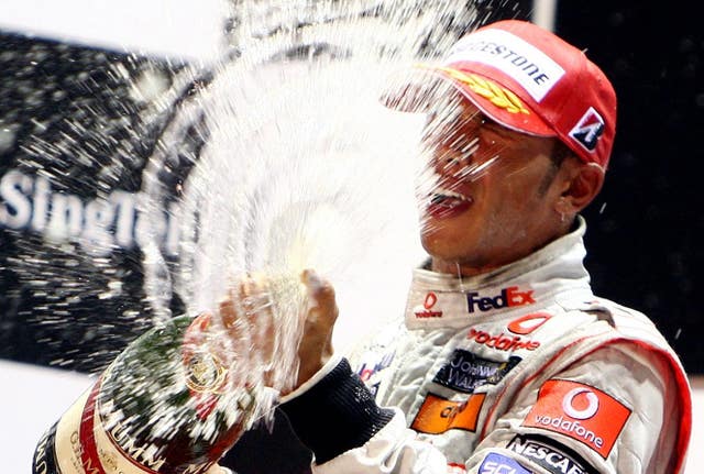 Lewis Hamilton has tasted victory in Singapore before