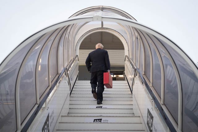 Boris Johnson heads to New York