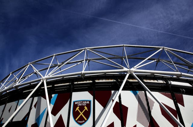 The match at the London Stadium finished 1-1 (John Walton/PA)