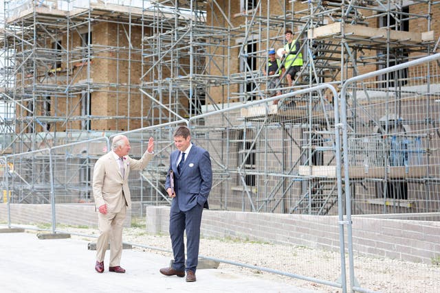 A Royal visit to Poundbury