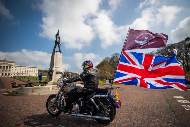 Bloody Sunday bike protest