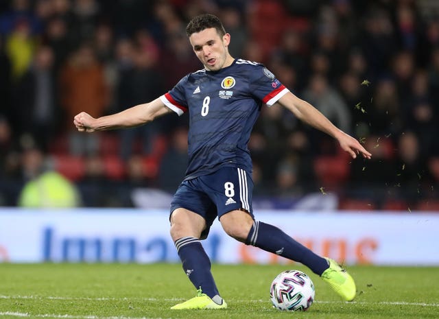 John McGinn's injury will also be a worry for Scotland