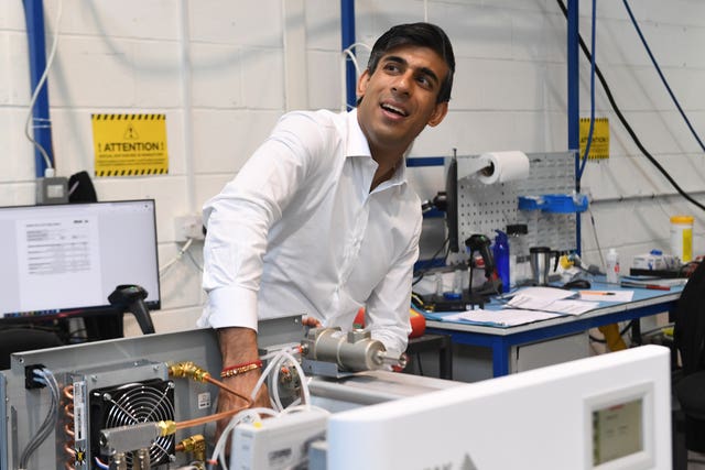 Chancellor Rishi Sunak visits Scotland