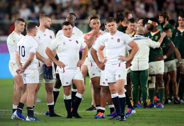 George Ford played for England in their World Cup final defeat against South Africa