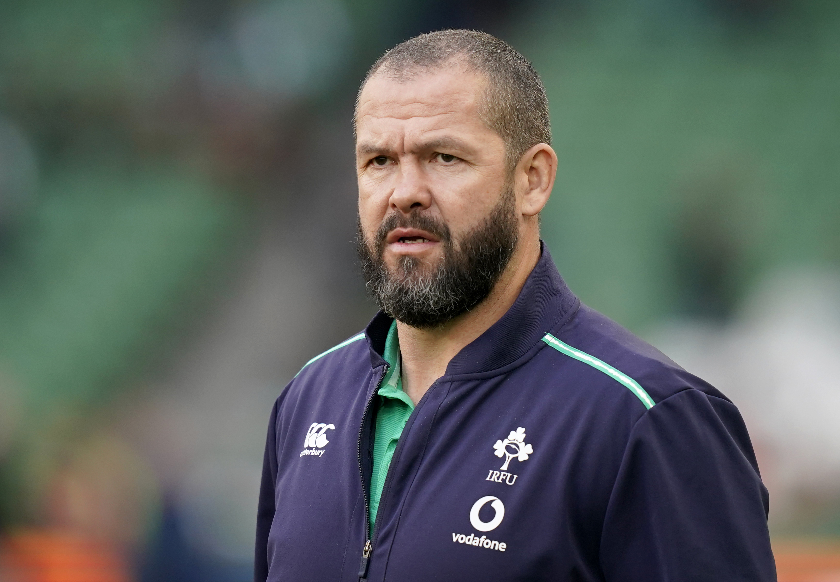 Ireland head coach Andy Farrell