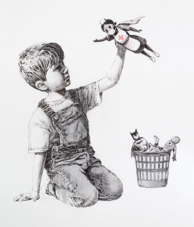 New artwork by Banksy