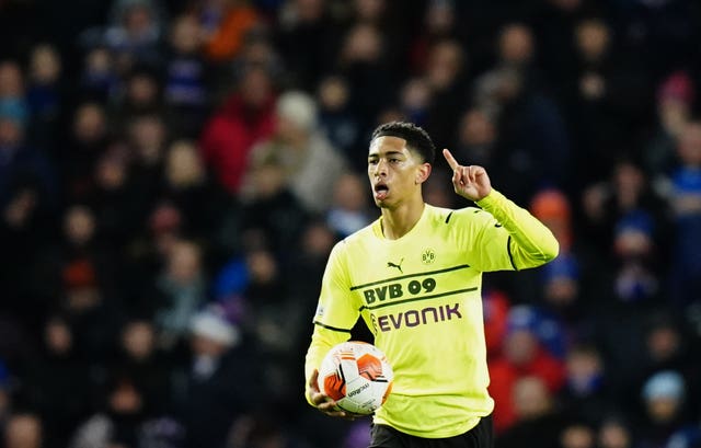 Borussia Dortmund’s Jude Bellingham