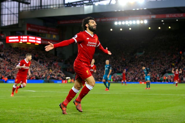Mohamed Salah scored twice during Liverpool's 3-0 victory over Southampton
