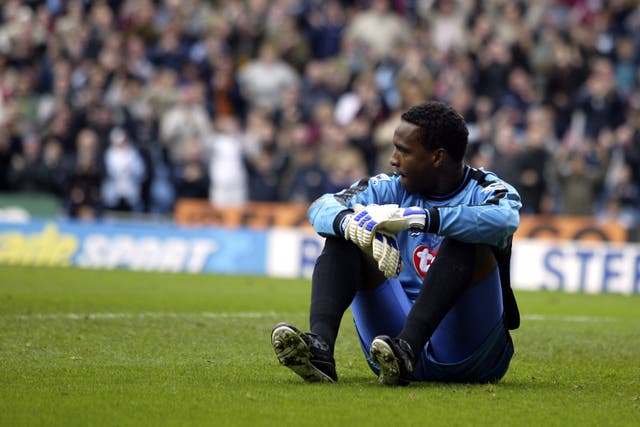 Former West Ham and Portsmouth goalkeeper Shaka Hislop