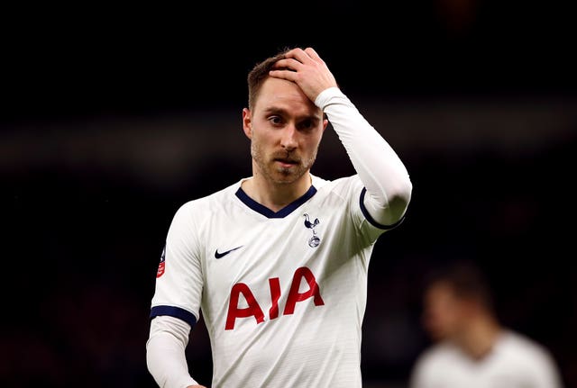 Tottenham’s Christian Eriksen has been linked with Inter Milan