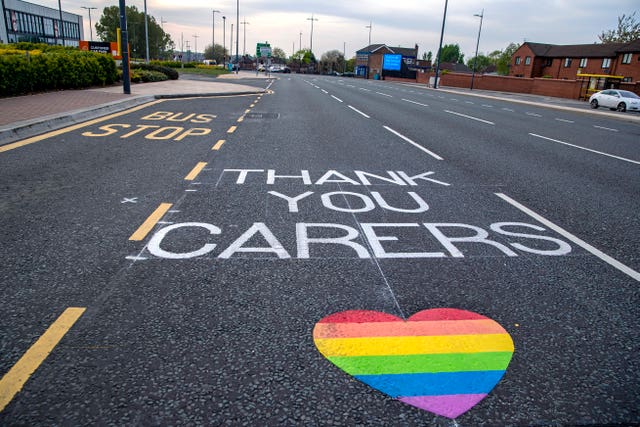 A message of support for NHS workers