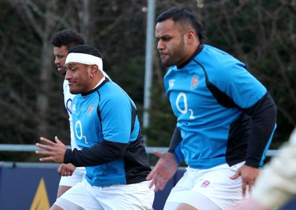 Mako Vunipola, left, and Billy Vunipola are both in Japan on England duty