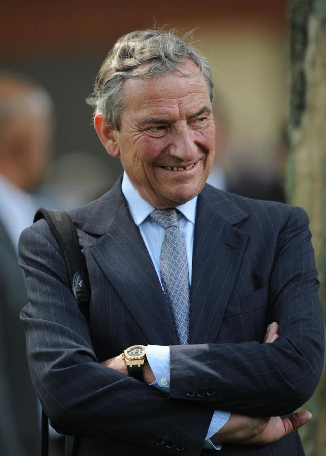 Luca Cumani, trainer of Commanche Run