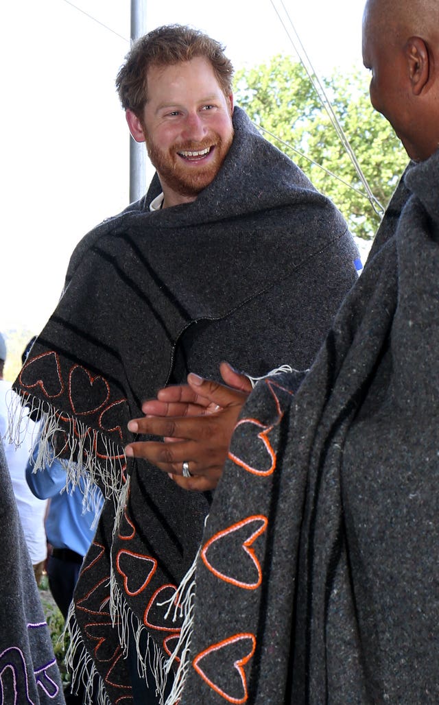 Prince Harry visit to Lesotho