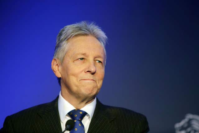 Peter Robinson (Niall Carson/PA)