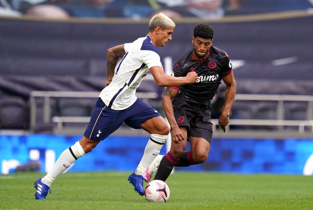 Erik Lamela, left, is one of the players who has been picked ahead of Alli 