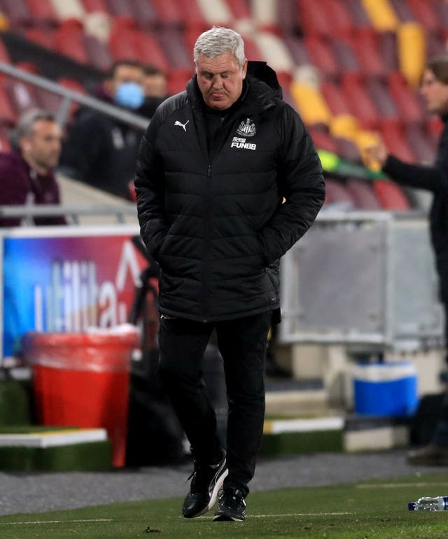 Newcastle boss Steve Bruce was unable to guide his side into the last four (