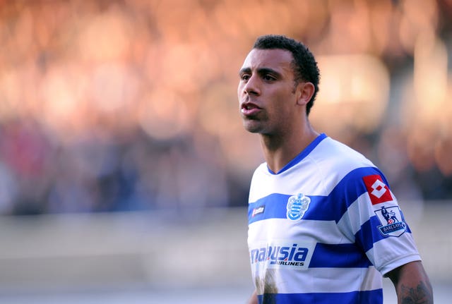 Anton Ferdinand in action for QPR