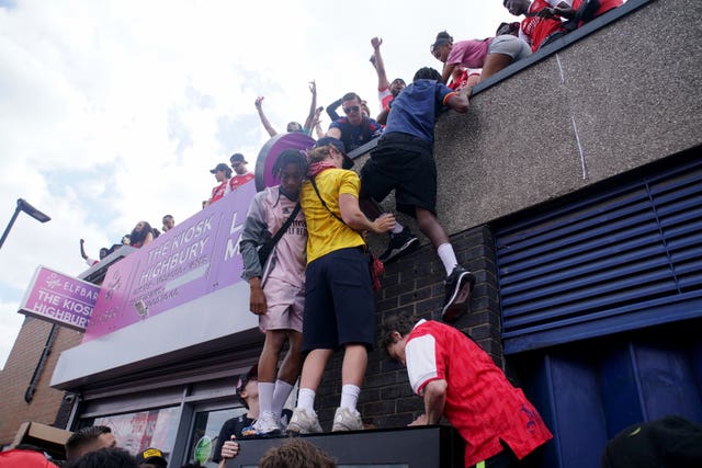 Arsenal Premier League Winner’s Parade