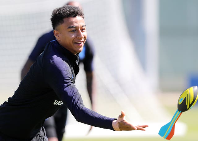 Jesse Lingard is enjoying life in the England camp