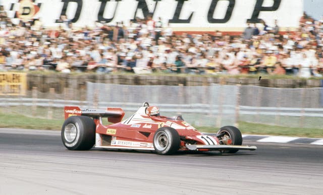 Austrian Niki Lauda, pictured, won three British Grands Prix. His Ferrari finished second to great rival James Hunt at Silverstone in 1977 but he went on to become world champion that season