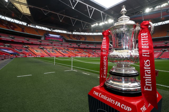 The FA Cup trophy