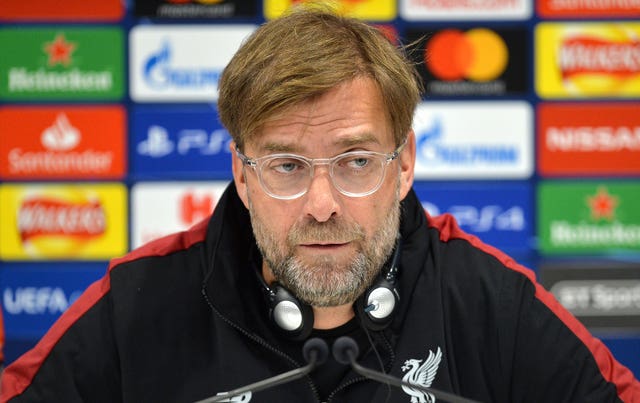 Liverpool manager Jurgen Klopp