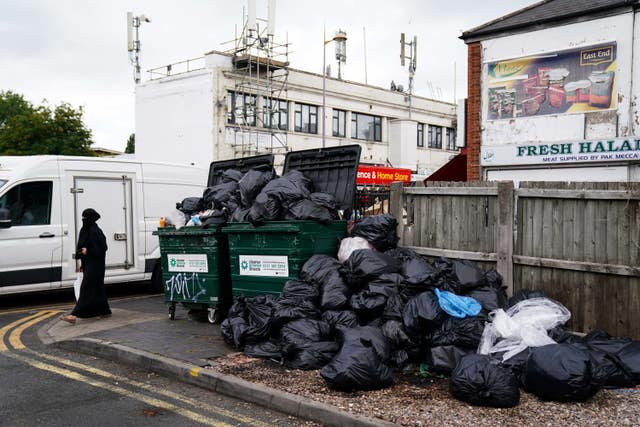 Birmingham refuse workers strike