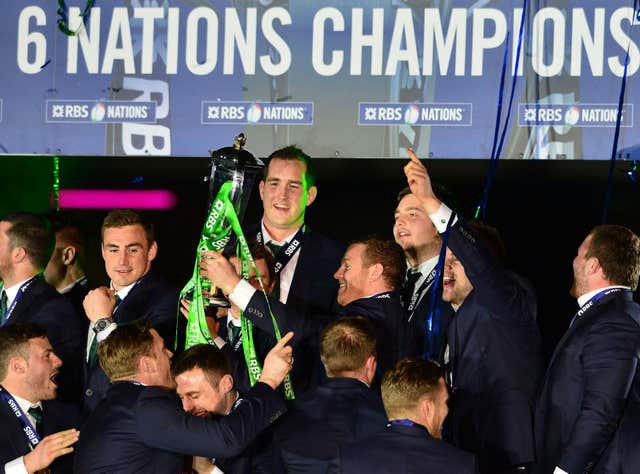 Ireland won the Six Nations at Murrayfield in 2015