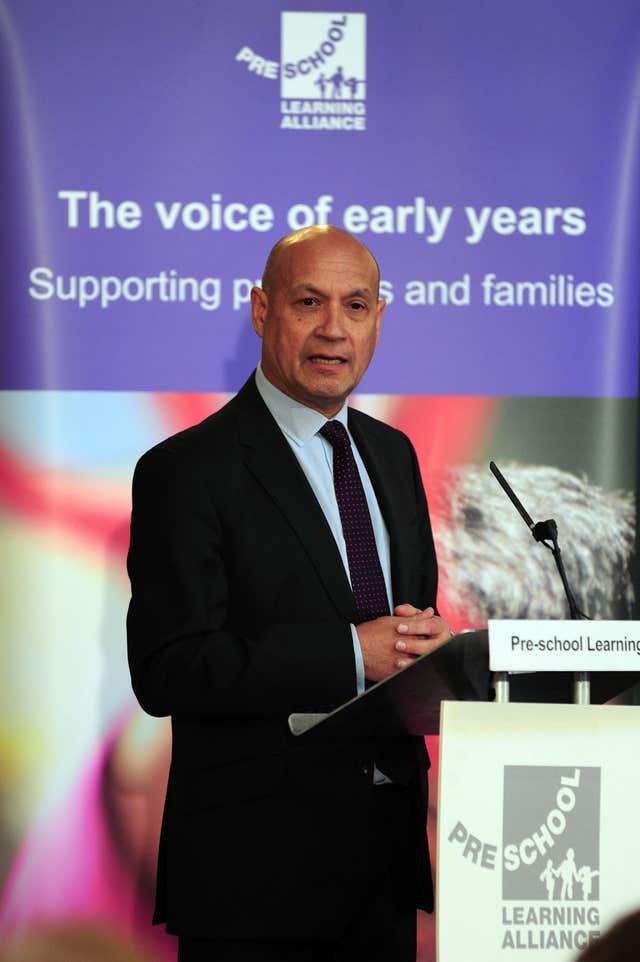 Neil Leitch said nursery provision is being underfunded (Lauren Hurley/PA)