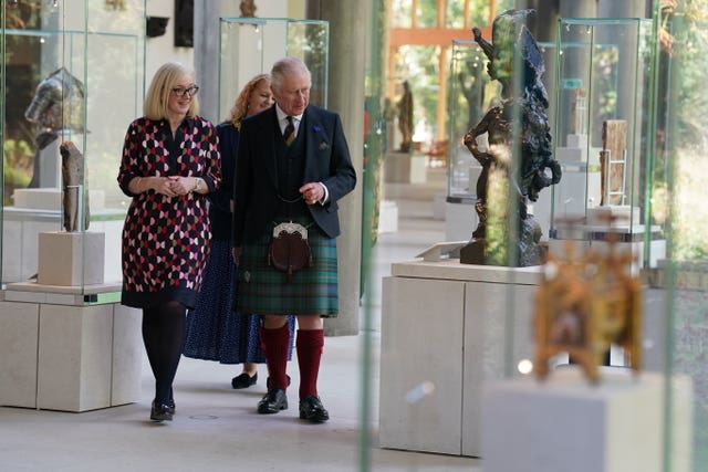 King Charles at the Burrell Collection