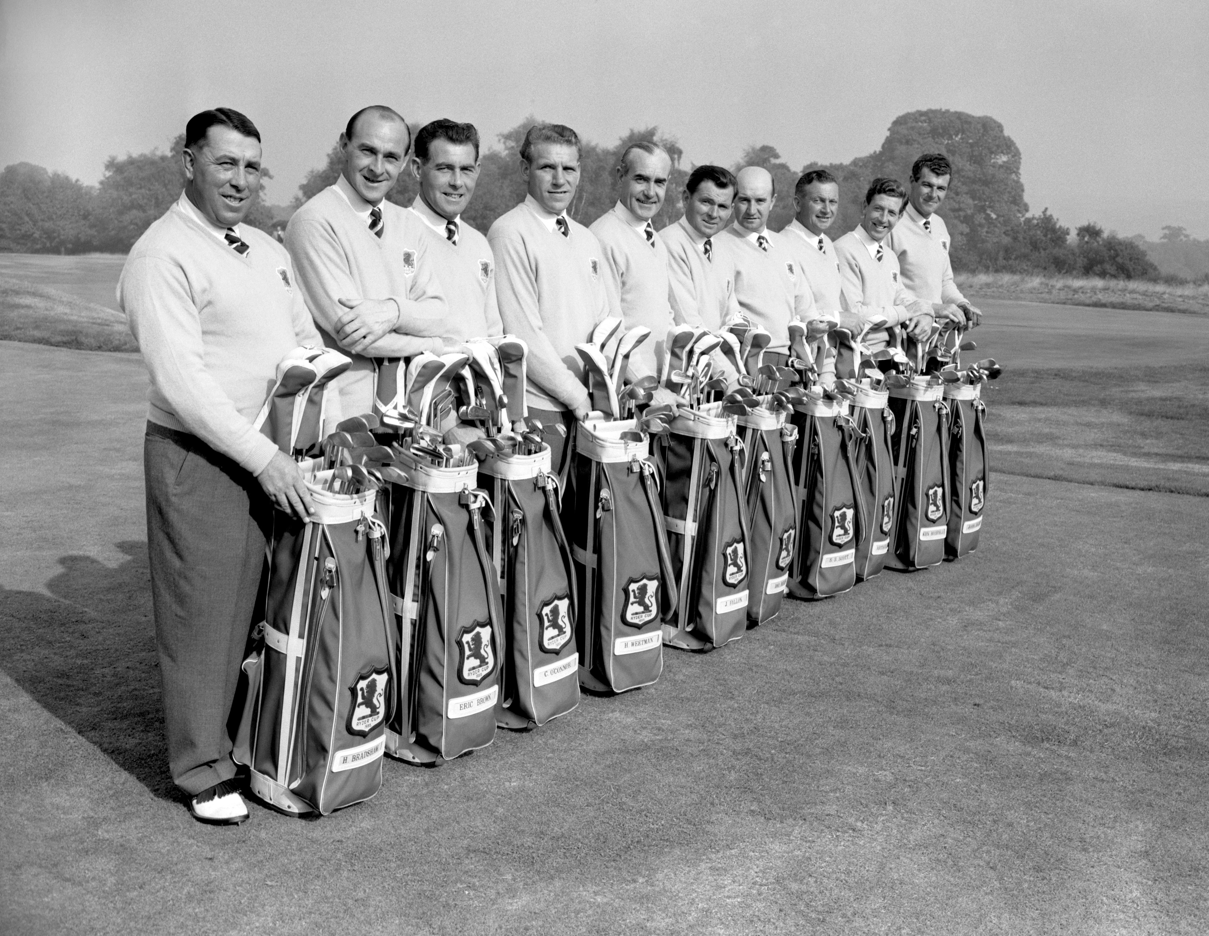 The 1955 Great Britain team fell to an 8-4 defeat to the United States in California
