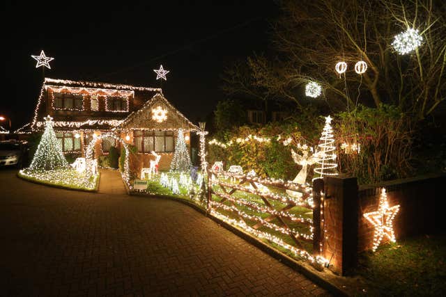 Christmas lights