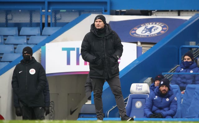 Sunday's game with Luton was Lampard's last in charge