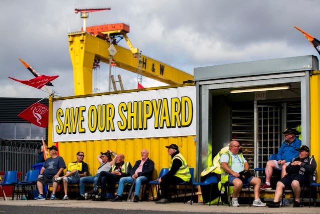 Harland and Wolff shipyard in administration