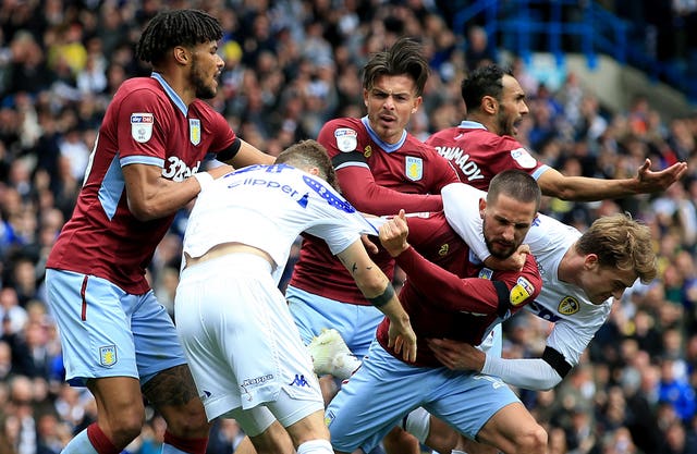 Mateusz Klich's goal against Aston Villa sparked a mass melee at Elland Road