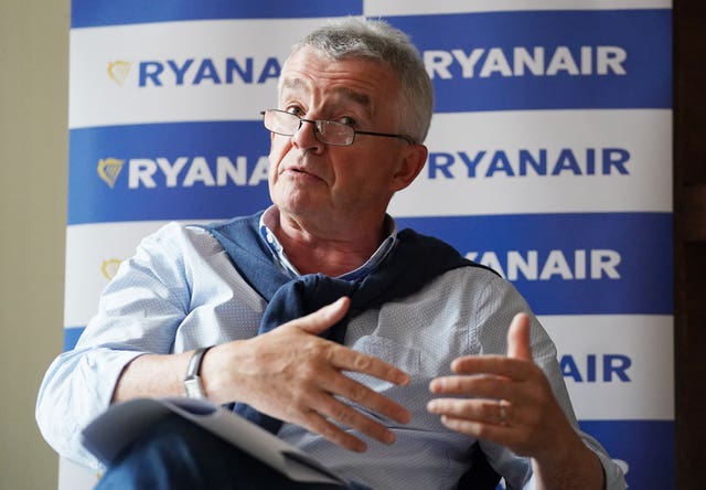 Ryanair boss Michael O’Leary