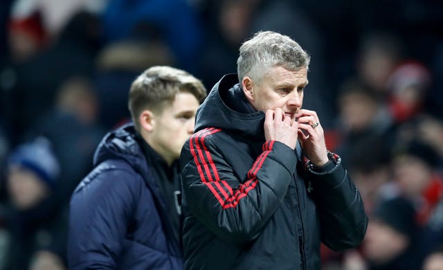 Ole Gunnar Solskjaer endured his first frustrating game in charge