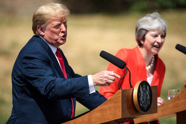 Donald Trump visit to UK