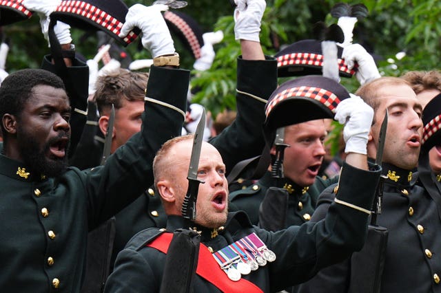 King visits Scotland for Holyrood Week
