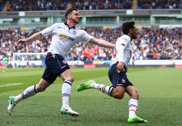 Bolton defender Andrew Taylor, left, recently spoke out about the affects of the club's financial troubles