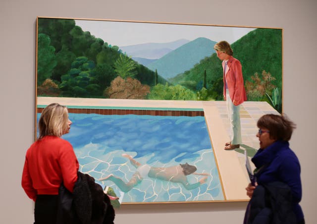 David Hockney exhibition