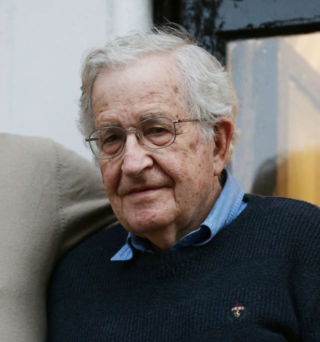 Linguist Noam Chomsky 