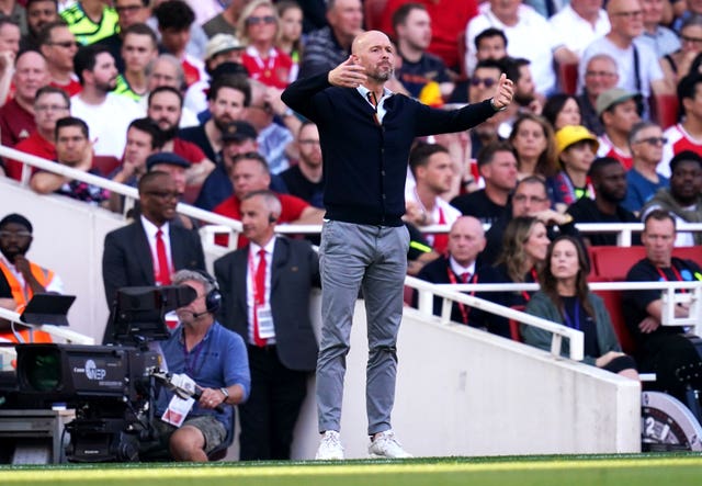 Erik ten Hag explained Sancho's absence following United's loss at Arsenal.