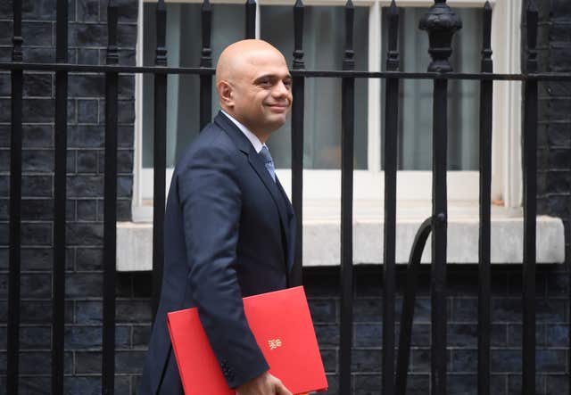 Housing, Communities and Local Government Secretary Sajid Javid 