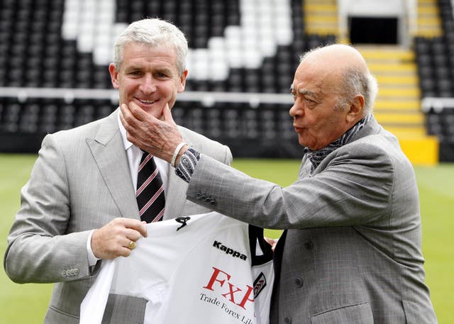 Fulham was Mark Hughes' next stop