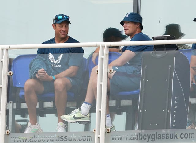 Andrew Flintoff was seen in the stands during the first one day international match at Sophia Gardens, Cardiff in September