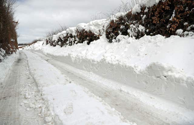 A series of cold snaps in March put the brakes on spring (Andrew Matthews/PA)