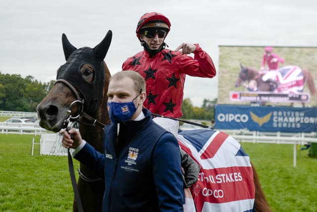 Big smiles from Pierre-Charles Boudot