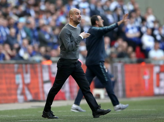 Pep Guardiola's City side had the lion's share of possession